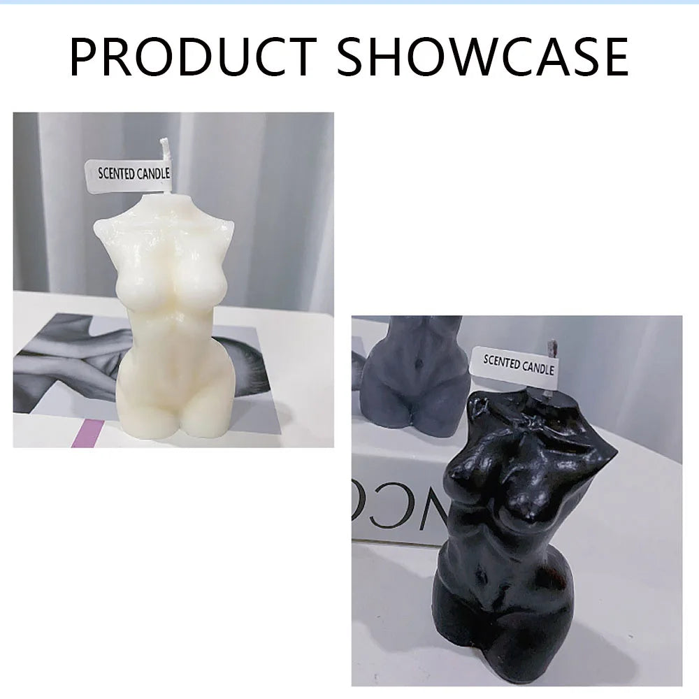 Handmade Body-Shaped Scented Candle