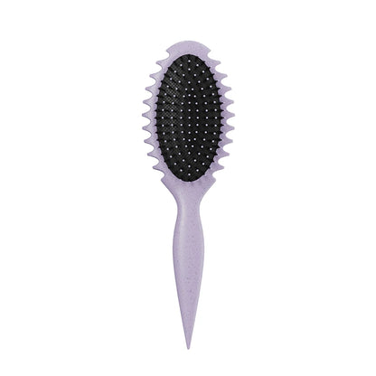Curl Defining Detangling Hair Brush – Boar Bristle Styling Comb for Curly Hair