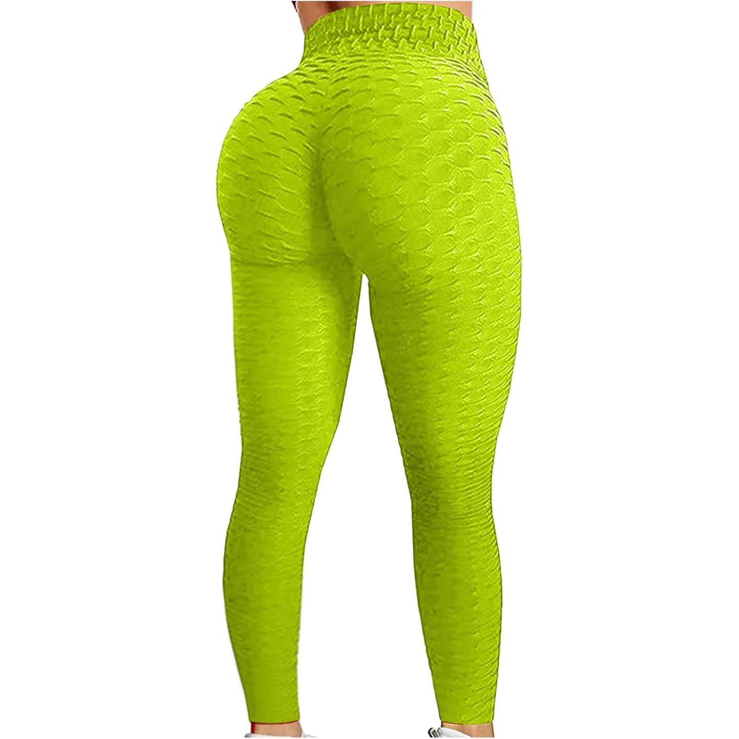 High-Waist Bubble Gym Leggings