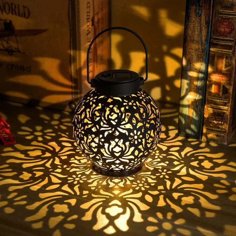 Waterproof Outdoor LED Solar Hanging Lantern