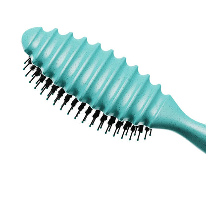 Curl Defining Detangling Hair Brush – Boar Bristle Styling Comb for Curly Hair