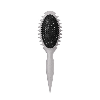 Curl Defining Detangling Hair Brush – Boar Bristle Styling Comb for Curly Hair