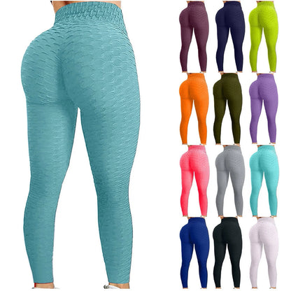 High-Waist Bubble Gym Leggings