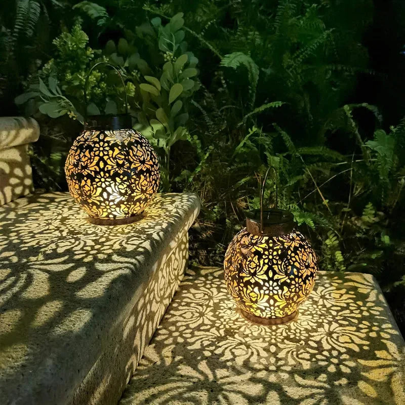 Waterproof Outdoor LED Solar Hanging Lantern