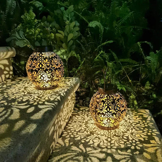Waterproof Outdoor LED Solar Hanging Lantern