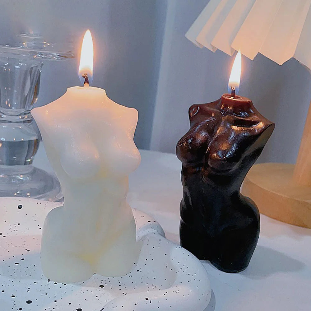 Handmade Body-Shaped Scented Candle