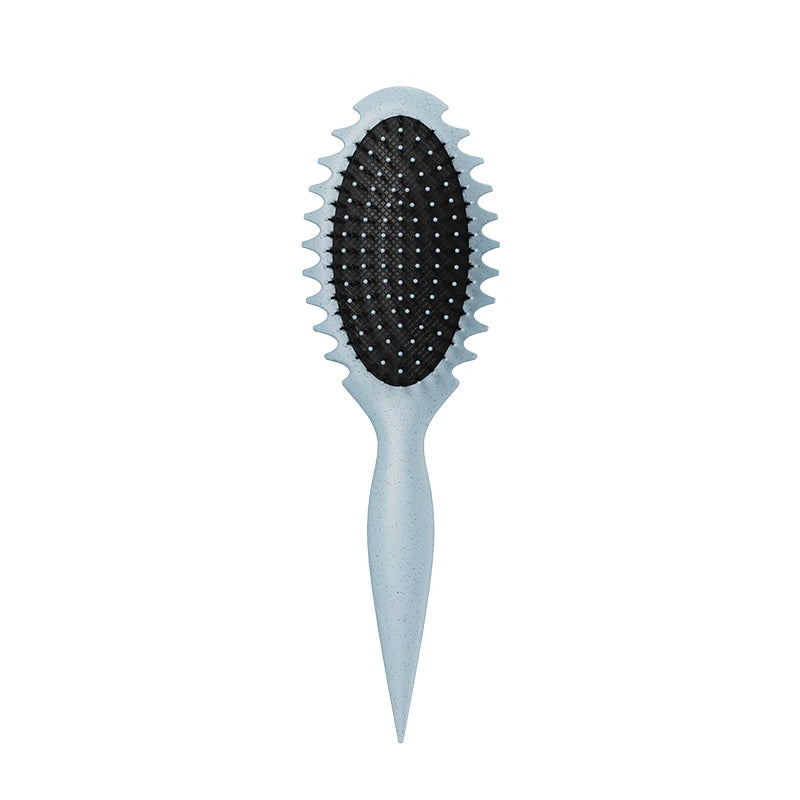 Curl Defining Detangling Hair Brush – Boar Bristle Styling Comb for Curly Hair
