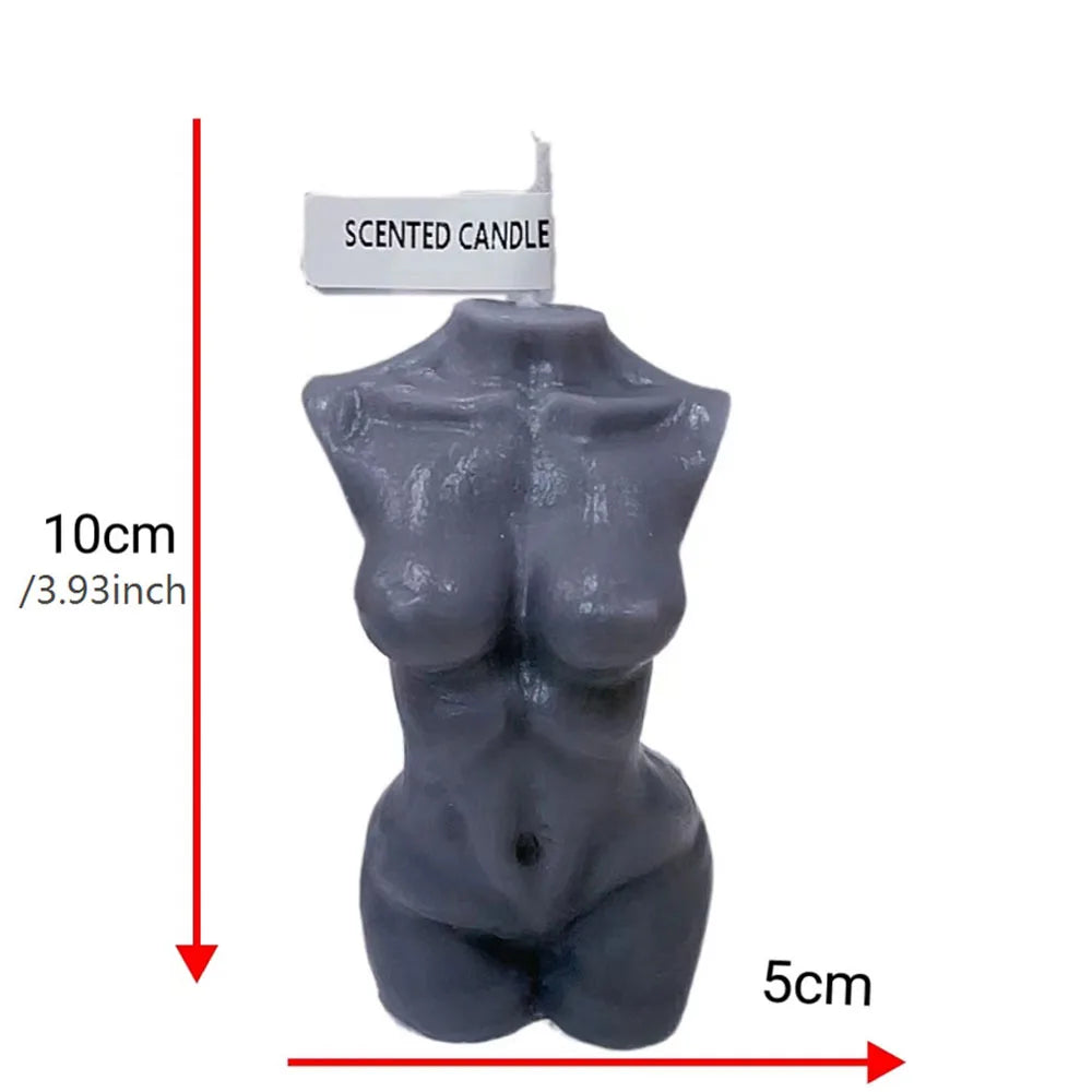 Handmade Body-Shaped Scented Candle