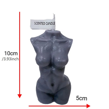 Handmade Body-Shaped Scented Candle